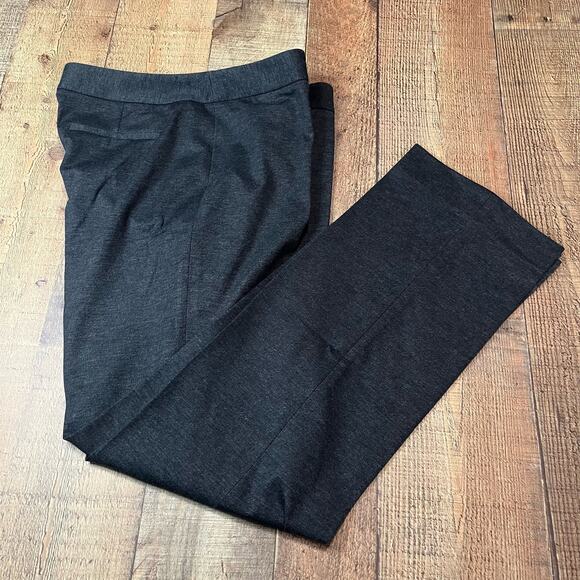 T Tahari Women's Classic Gray Career Trousers Pants Sz 8 Capsule Wardrobe - Picture 1 of 4